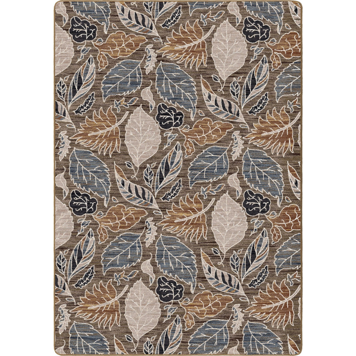 American Dakota Leaves Suede Rug - 0500SDE234