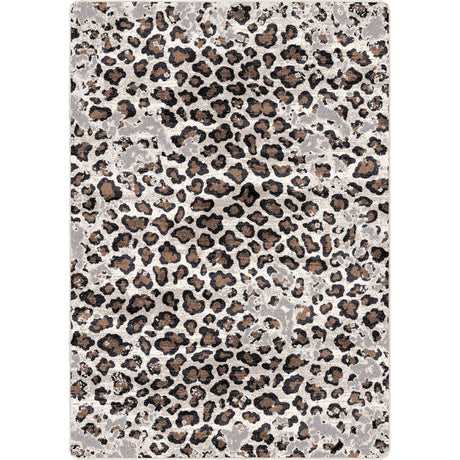 American Dakota Leopard Lounge Natural Rug - 0405NAT234