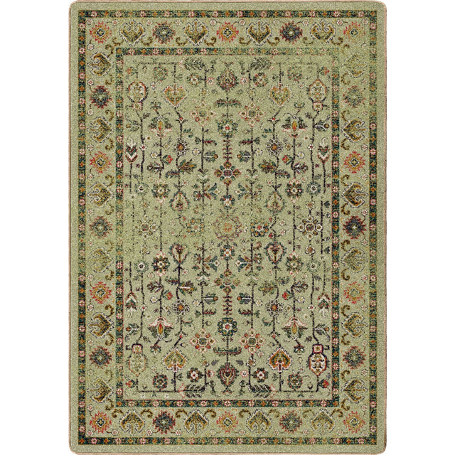 American Dakota Let's Talk Persian Olive Rug - 0382OLV234