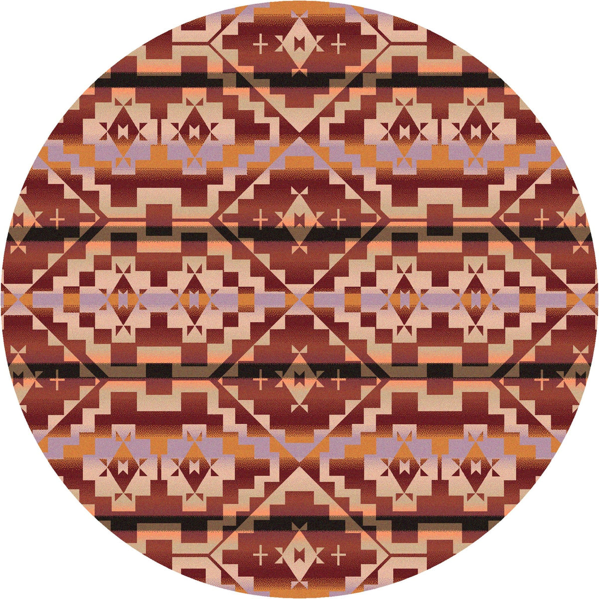American Dakota Life Path Fire Rug