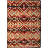 American Dakota Life Path Fire Rug