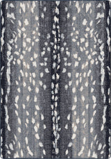 American Dakota Mafaldi Axis Hide Blue Rug - 0725BLU234