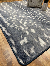 American Dakota Mafaldi Axis Hide Blue Rug - 0725BLU234