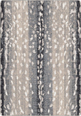 American Dakota Mafaldi Axis Hide Gray Rug - 0725GRY234