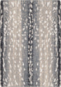 American Dakota Mafaldi Axis Hide Gray Rug - 0725GRY234