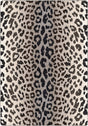 American Dakota Mafaldi Snow Leopard Silver Rug - 0729SLV234