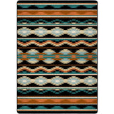 American Dakota Cinnabar Star Rug