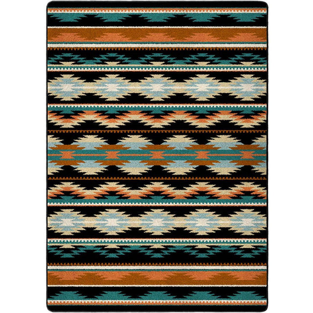 American Dakota Cinnabar Star Rug