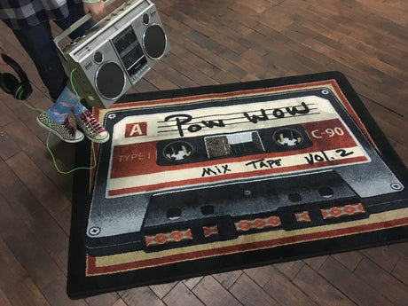 American Dakota Mix Tape Pow Wow Rug - SPJ0289PWW234