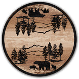 American Dakota Mountain Shadow Bear Natural Rug - 0194NAT234