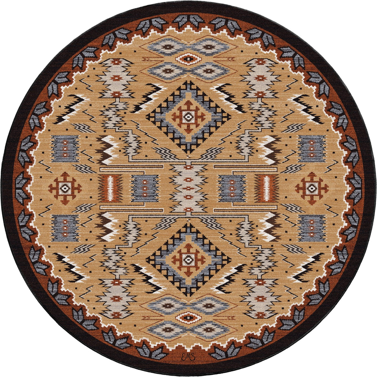 American Dakota My Magnificent Blessing Russet Rug - 0782RST234