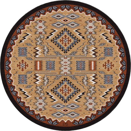American Dakota My Magnificent Blessing Russet Rug - 0782RST234