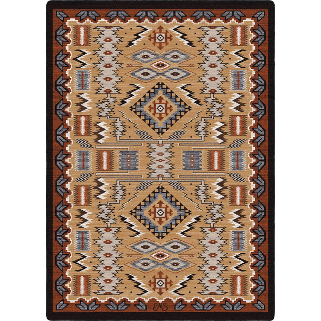 American Dakota My Magnificent Blessing Russet Rug - 0782RST234