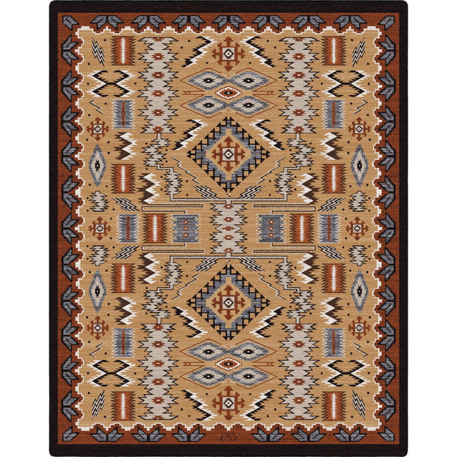 American Dakota My Magnificent Blessing Russet Rug - 0782RST234