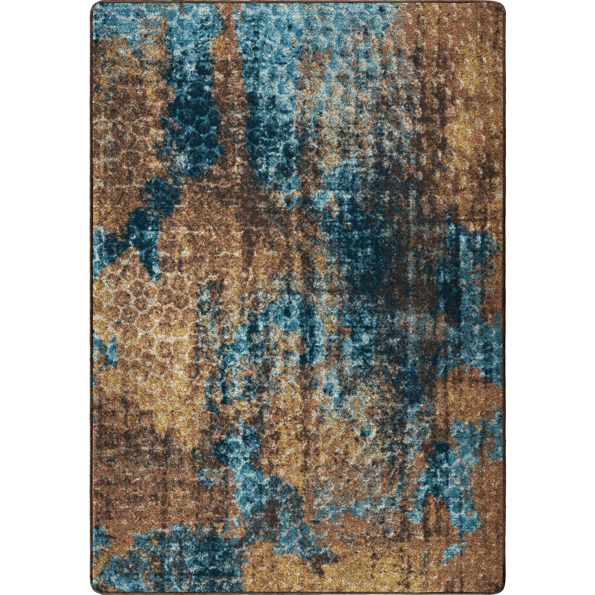American Dakota Mystic Turquoise Splash Rug - 0545TSP234