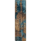 American Dakota Mystic Turquoise Splash Rug - 0545TSP234