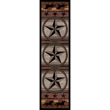 American Dakota Night Stampede Desert Rug - 0418DES234
