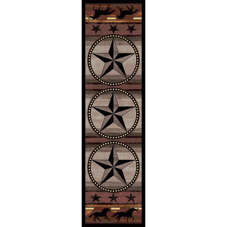 American Dakota Night Stampede Desert Rug - 0418DES234