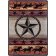 American Dakota Night Stampede Desert Rug - 0418DES234