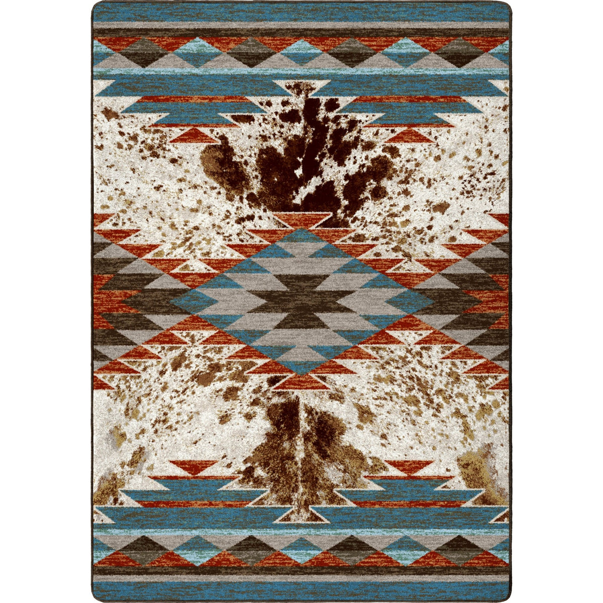 American Dakota Nova Cowhide Rancher Rug - 0517RCR234