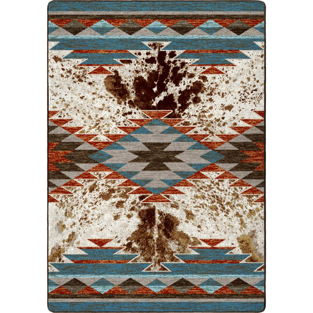 American Dakota Nova Cowhide Rancher Rug - 0517RCR234