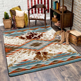 American Dakota Nova Cowhide Rancher Rug - 0517RCR234