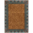 American Dakota Nubuck Cognac Rug - 0419COG234