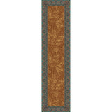 American Dakota Nubuck Cognac Rug - 0419COG234