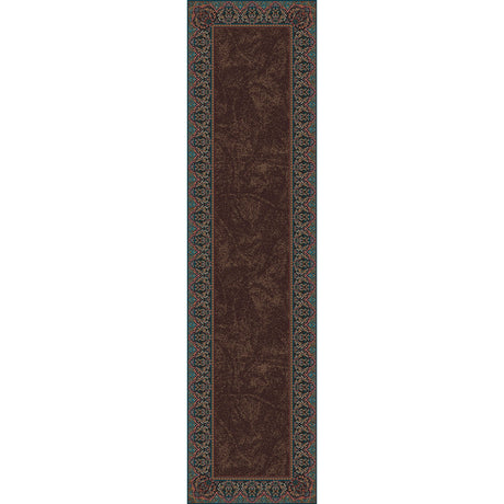 American Dakota Nubuck Dark Chocolate Rug - 0419DCH234