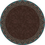 American Dakota Nubuck Dark Chocolate Rug - 0419DCH234