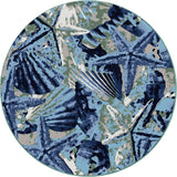 American Dakota Ocean Mist Indigo Rug - 0371IND234