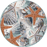 American Dakota Ocean Mist Mineral Rug - 0371MIN234