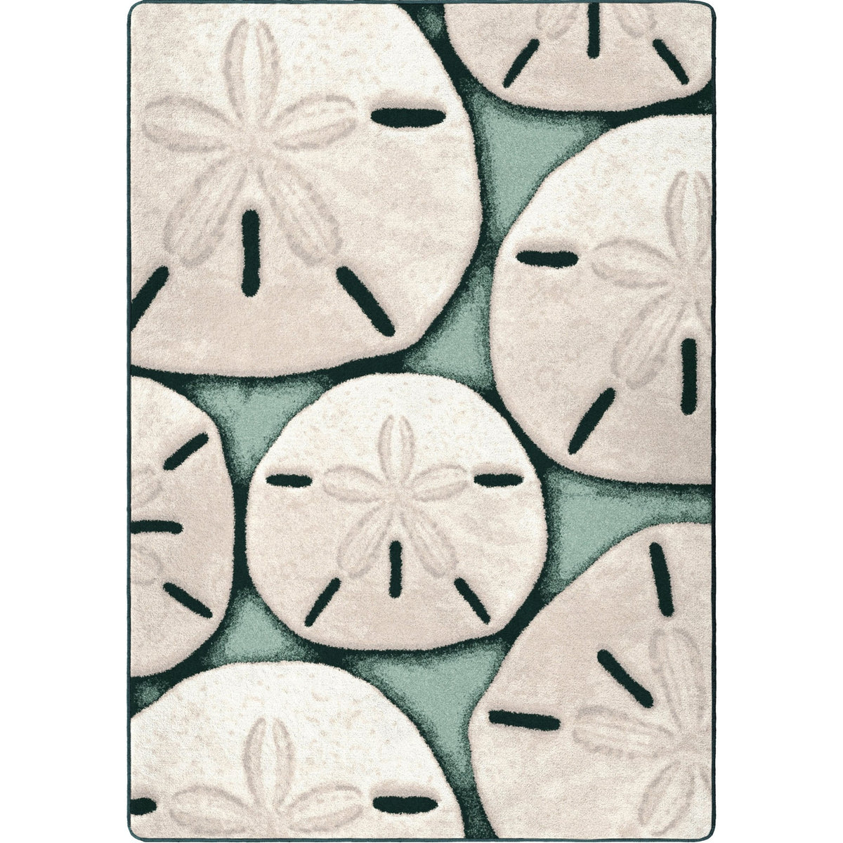American Dakota Ocean Treasure Aqua Rug - 0150AQU234