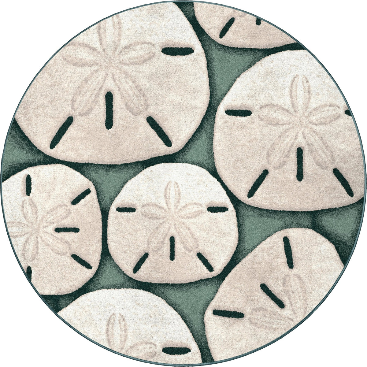 American Dakota Ocean Treasure Aqua Rug - 0150AQU234