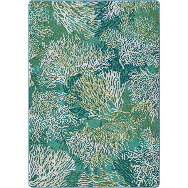 American Dakota Oceanic Blooms Aqua Rug - 0271AQU234