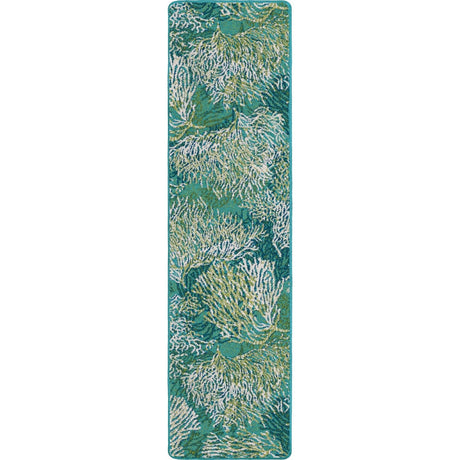 American Dakota Oceanic Blooms Aqua Rug - 0271AQU234
