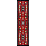 American Dakota Old Crow Red Rug