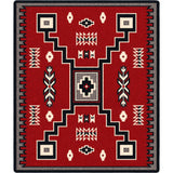 American Dakota Old Crow Red Rug