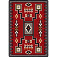 American Dakota Old Crow Red Rug