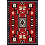 American Dakota Old Crow Red Rug