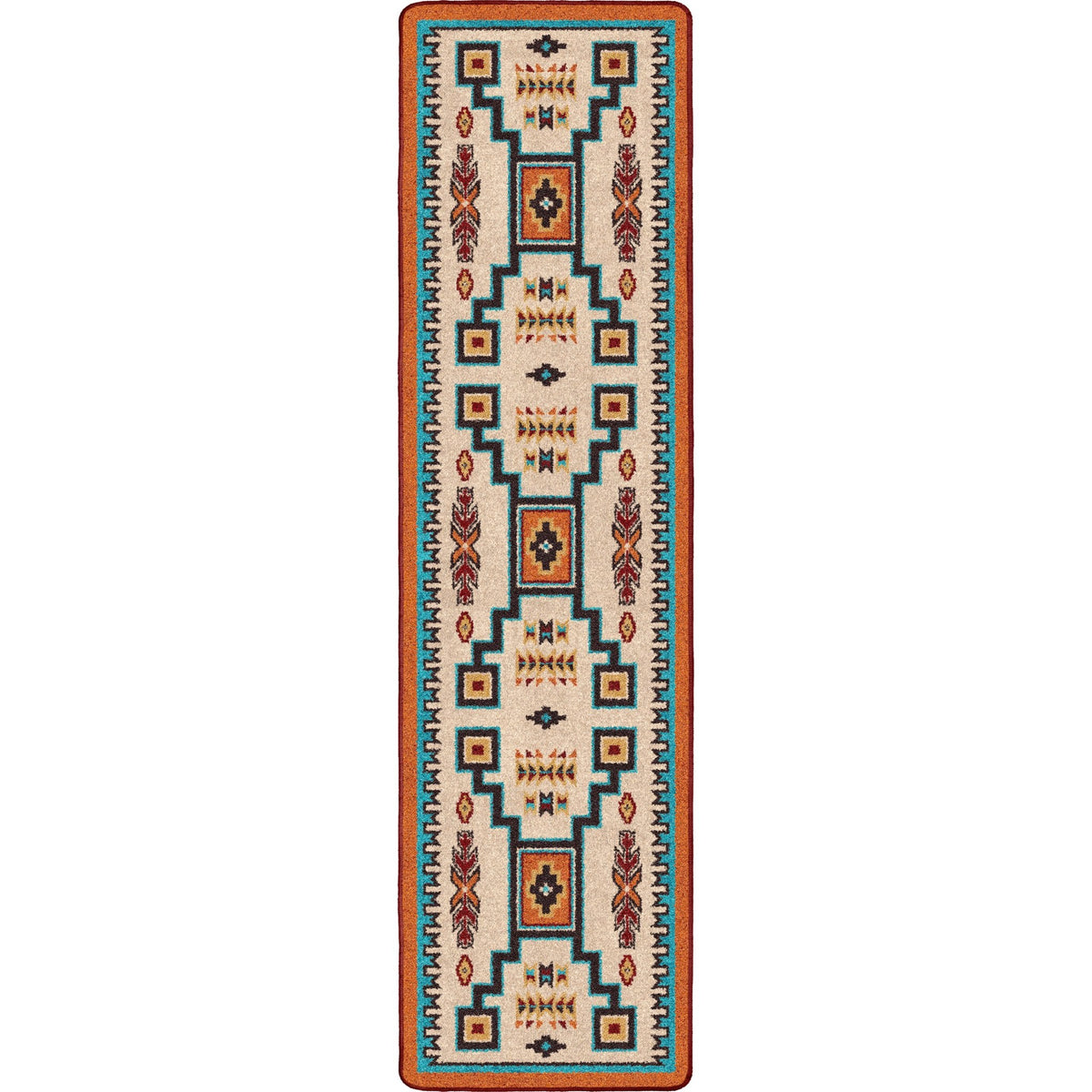 American Dakota Old Crow Rust Rug