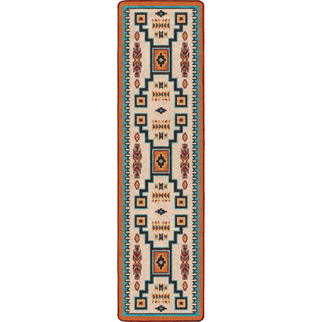 American Dakota Old Crow Rust Rug