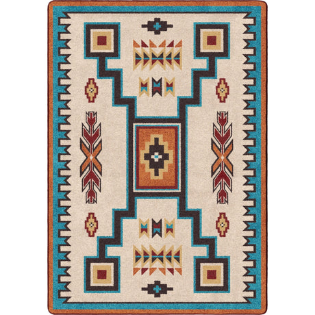 American Dakota Old Crow Rust Rug