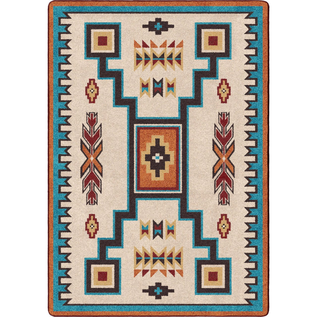 American Dakota Old Crow Rust Rug