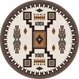 American Dakota Old Crow Worn Saddle Rug