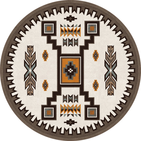 American Dakota Old Crow Worn Saddle Rug