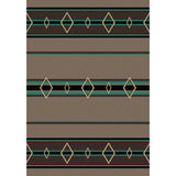 American Dakota Old Timer Turquoise Rug