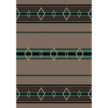 American Dakota Old Timer Turquoise Rug