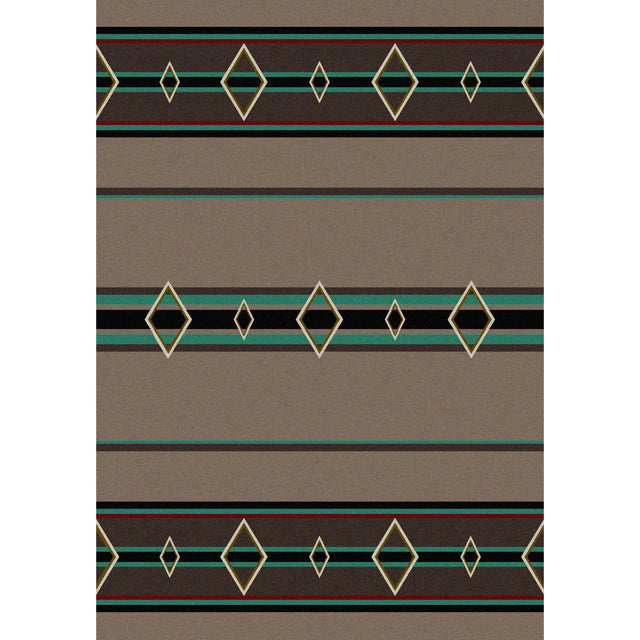 American Dakota Old Timer Turquoise Rug