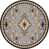 American Dakota Overshadow Natural Grays Rug - 0796NTG234